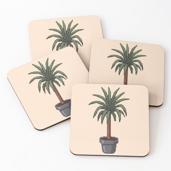 Item preview, Pixel Art Dracaena Plant designed and sold by Potato Quality Prints.
