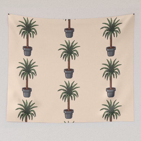 Item preview, Pixel Art Dracaena Plant designed and sold by Potato Quality Prints.