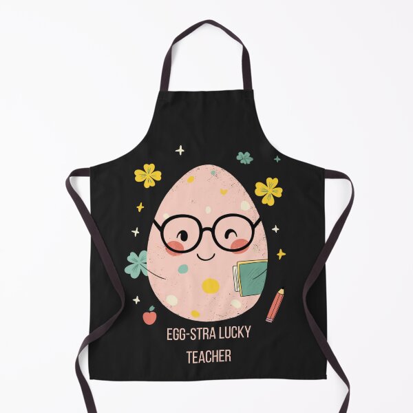 Item preview, Egg-stra Lucky Teacher Easter Funny Gift Shirt designed and sold by BoxofMoments.