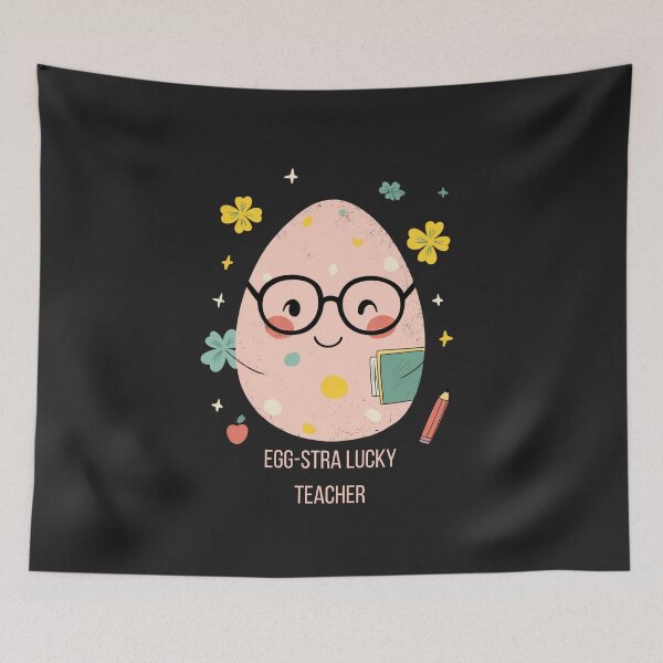 Item preview,  Egg-stra Lucky Teacher Easter Funny Gift Shirt designed and sold by BoxofMoments.