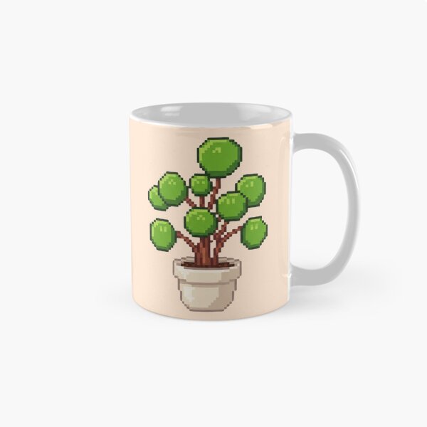 Item preview, Pixel Art Topiary Plant designed and sold by Potato Quality Prints.