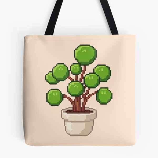 Item preview, Pixel Art Topiary Plant designed and sold by Potato Quality Prints.