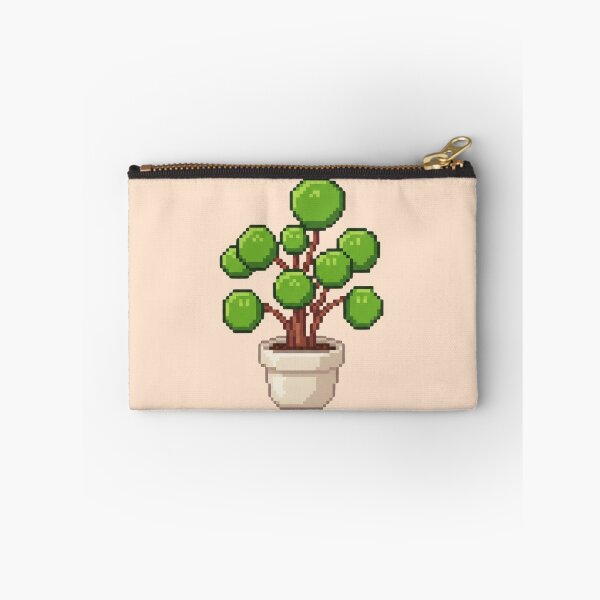 Item preview, Pixel Art Topiary Plant designed and sold by Potato Quality Prints.