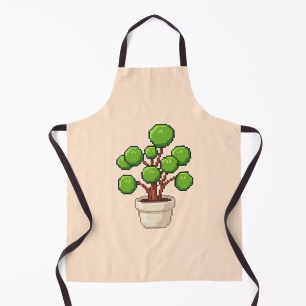 Item preview, Pixel Art Topiary Plant designed and sold by Potato Quality Prints.