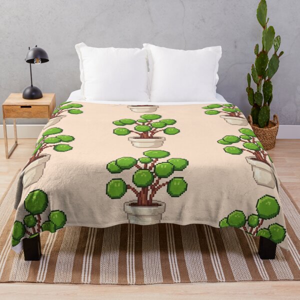Item preview, Pixel Art Topiary Plant designed and sold by Potato Quality Prints.
