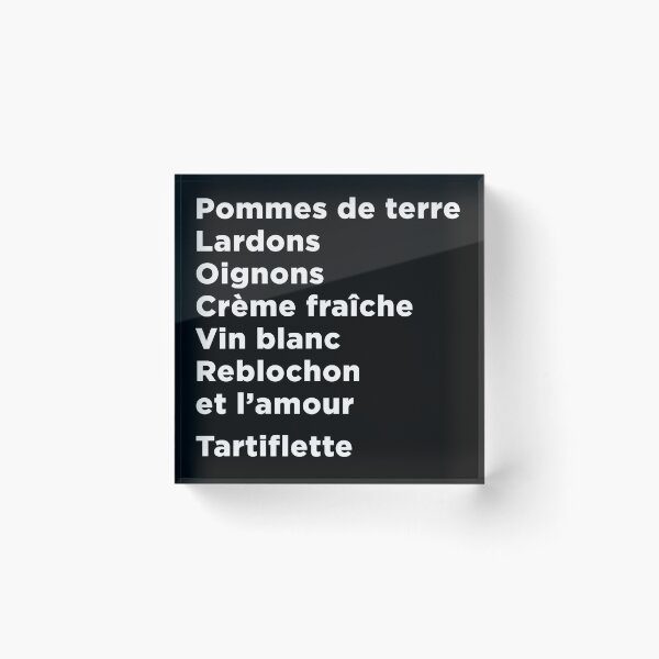 Item preview, Tartiflette - The great french institution designed and sold by Coops Clothing.