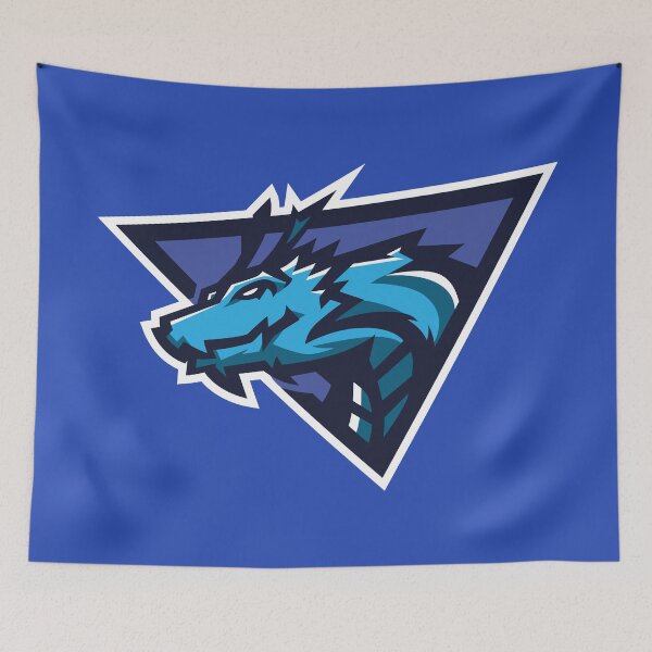 Item preview, Ice Dragon Logo – Frost Fire Fantasy Emblem designed and sold by MerlinWear.