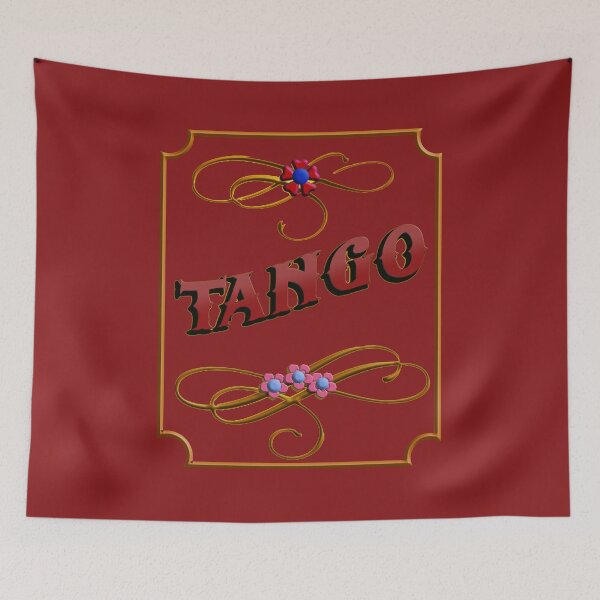 Item preview, Tango background) designed and sold by jamesgerardking.
