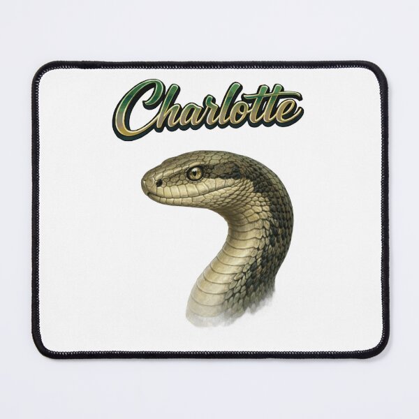 Item preview, Charlotte Snake Zodiac — Wisdom, Intuition and Elegant Power of the Chinese Snake designed and sold by AlexLineArt.