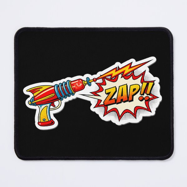 Item preview, "ZAP!" Retro Sci-Fi Ray Gun Vintage Comic Pop Art designed and sold by RiotKida.
