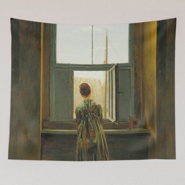 Item preview, Woman at a Window designed and sold by SharonTheFirst.
