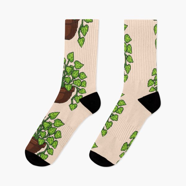Item preview, Pixel Art Pothos Plant designed and sold by Potato Quality Prints.