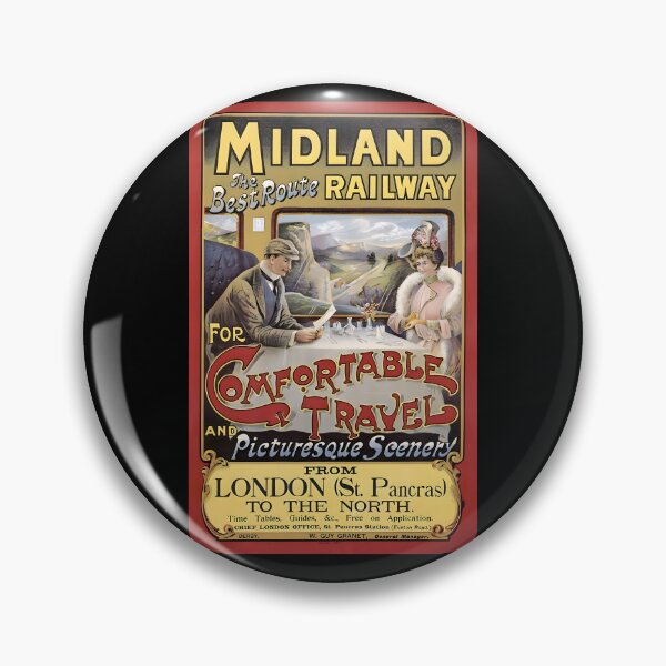 Item preview, Vintage Poster - Midland Railway designed and sold by cmphotographs.