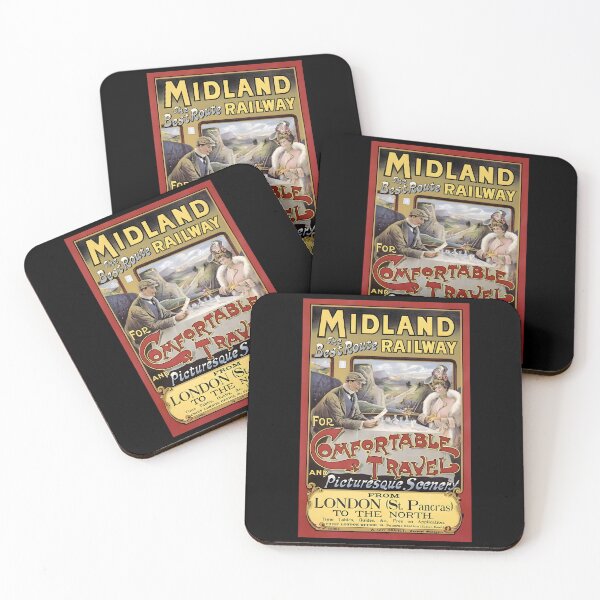 Item preview, Vintage Poster - Midland Railway designed and sold by cmphotographs.
