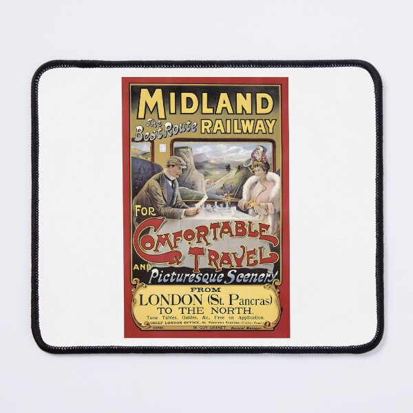 Item preview, Vintage Poster - Midland Railway designed and sold by cmphotographs.