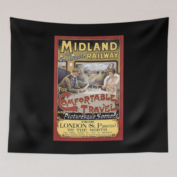 Item preview, Vintage Poster - Midland Railway designed and sold by cmphotographs.