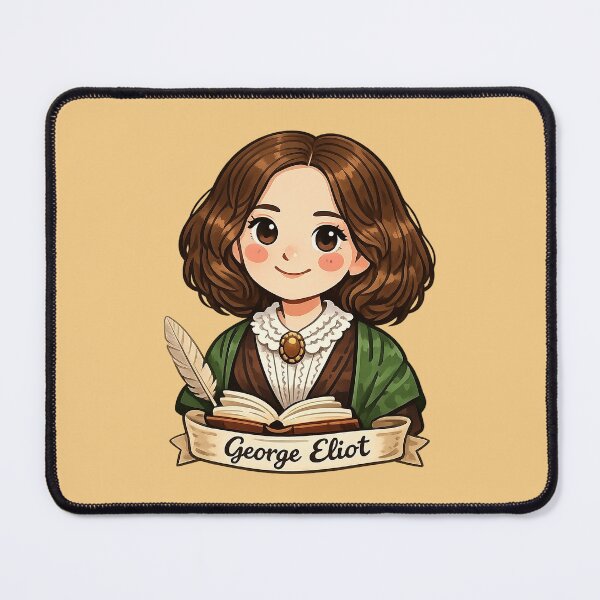 Item preview, Cute George Eliot Author designed and sold by Academugs.