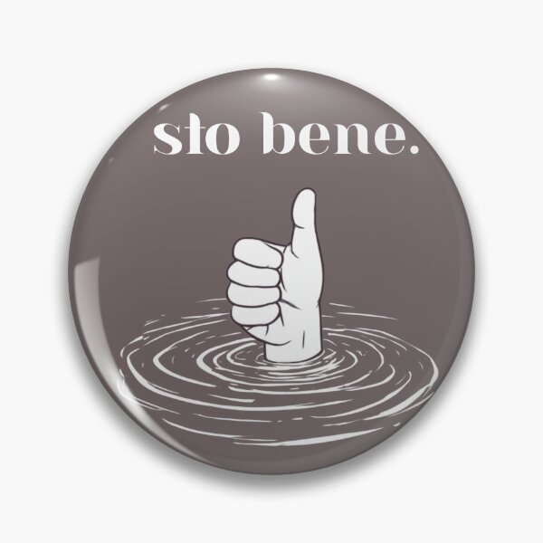 Item preview,  The "Sto Bene" Sinking Thumbs Up designed and sold by sanorastyle.