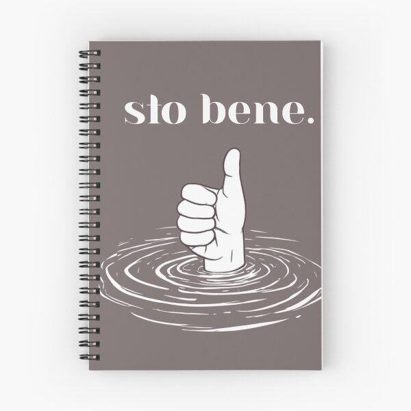 Item preview,  The "Sto Bene" Sinking Thumbs Up designed and sold by sanorastyle.