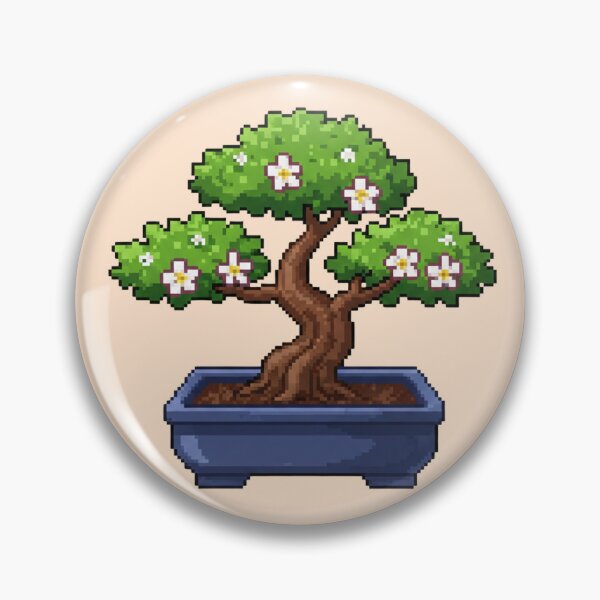 Item preview, Pixel Art Bonsai Tree designed and sold by Potato Quality Prints.