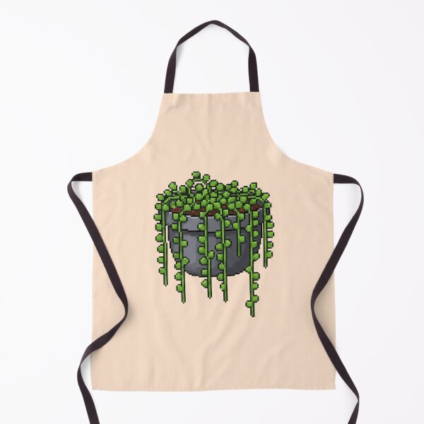 Item preview, Pixel Art Hanging Plant designed and sold by Potato Quality Prints.
