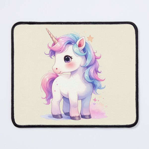 Item preview, Unicorn in soft pastel colors designed and sold by LiskoDesign.