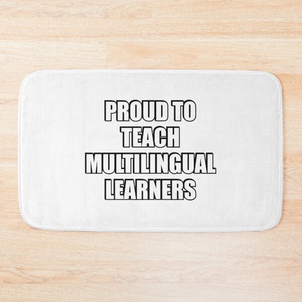 Item preview, Proud To Teach Multilingual Learners - Language teachers, Spanish teacher designed and sold by Inspirationmotivation.