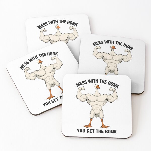 Item preview, Mess With The Honk Sticker – Strong Goose Design designed and sold by AnimeCraftLab.