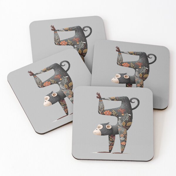 Item preview, Monkey Handstand – Yoga Balance designed and sold by Pekilot.