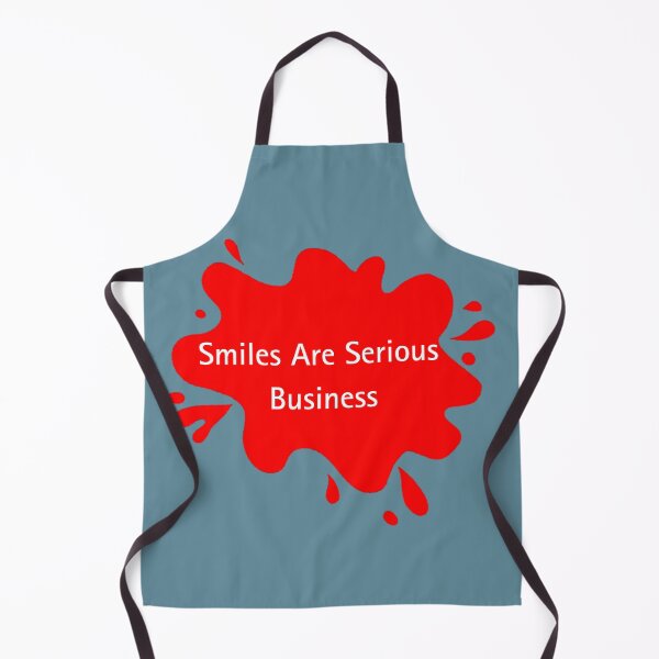 Item preview, Smiles Are Serious Business Dentist Quote Design designed and sold by Red BloB.