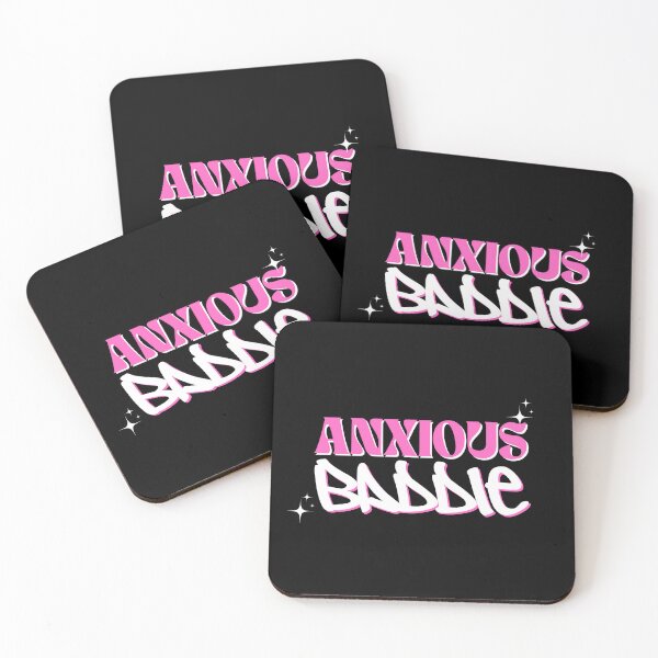 Item preview, Anxious Baddie | Y2K Hot Pink Aesthetic Streetwear designed and sold by JB-designstudio.