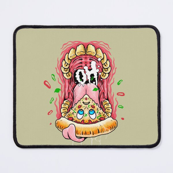 Item preview, Creepy Mouth Devouring Pizza  designed and sold by TFX Creative.