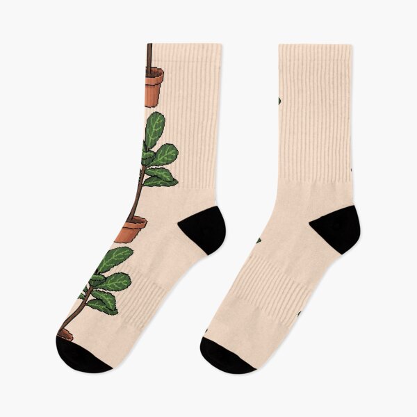 Item preview, Pixel Art Fig Plant designed and sold by Potato Quality Prints.