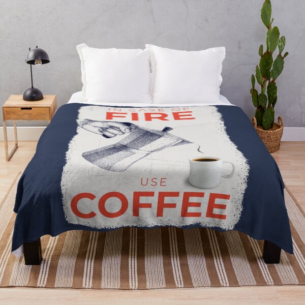 Item preview, In Case Of Fire Use Coffee designed and sold by Anniko Art Studio.