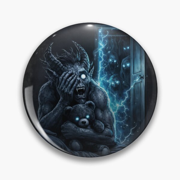 Item preview, Dark Fantasy Closet Monster Art designed and sold by Vellaro.