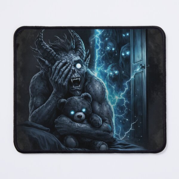 Item preview, Dark Fantasy Closet Monster Art designed and sold by Vellaro.
