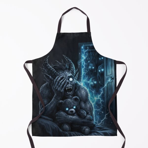 Item preview, Dark Fantasy Closet Monster Art designed and sold by Vellaro.