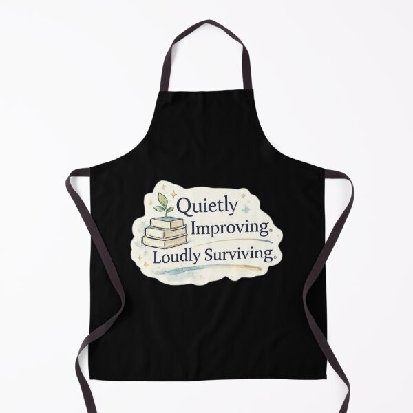 Item preview, Quietly Improving Loudly Surviving – Student Growth & Survival Design designed and sold by Amr Darwish Graphic designer.