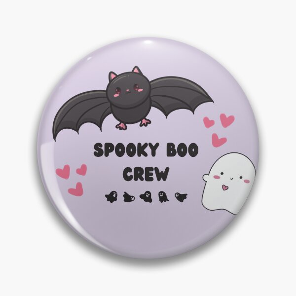 Item preview, Spooky Bat and Ghost Crew designed and sold by ShyHomebodyClub.