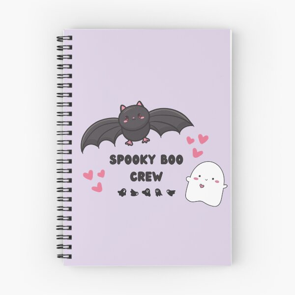 Item preview, Spooky Bat and Ghost Crew designed and sold by ShyHomebodyClub.