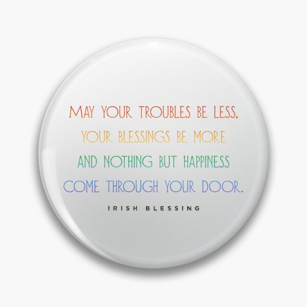 Item preview, MAY YOUR TROUBLES BE LESS... designed and sold by thehappyintrovert .