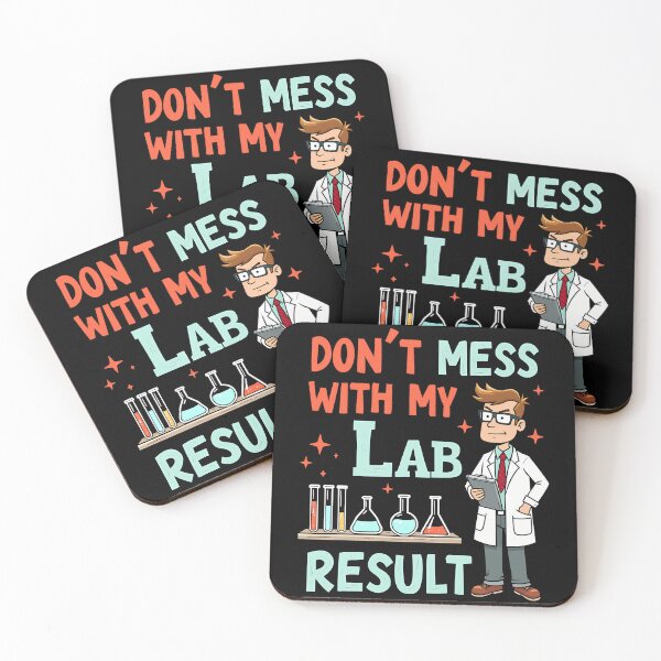 Item preview, Don’t Mess With My Lab Results – Funny Med Student Science Shirt designed and sold by CyfroweMysli.