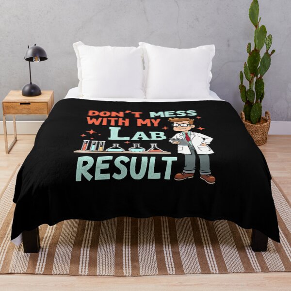 Item preview, Don’t Mess With My Lab Results – Funny Med Student Science Shirt designed and sold by CyfroweMysli.