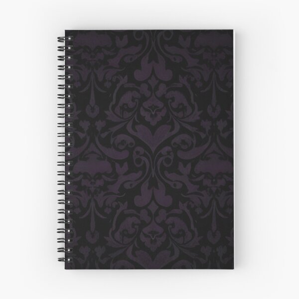 Item preview, “Dark Gothic Purple Damask Pattern” designed and sold by Good Vibes .