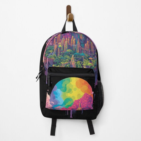 Item preview, Floating Island – psychedelic street art & pop art designed and sold by PLUSHIWORLDtm.