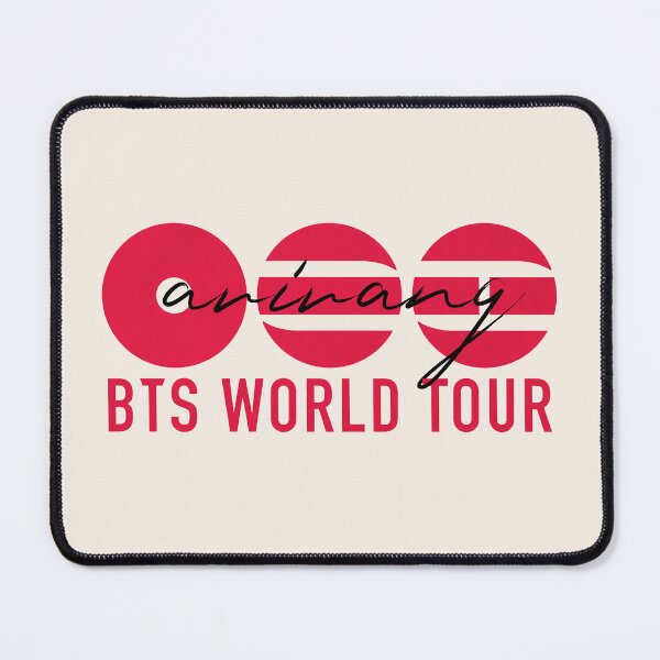 Item preview, BTS ARIRANG - red and black - bts world tour 2026 designed and sold by moteesshop.