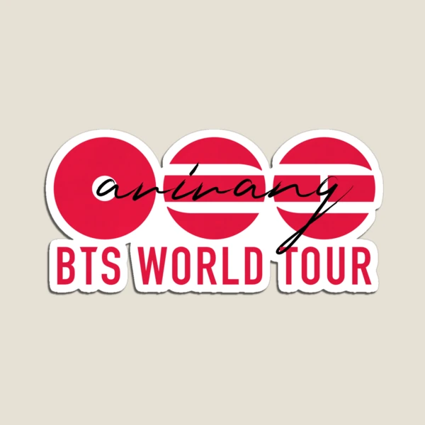 BTS ARIRANG - red and black - bts world tour 2026