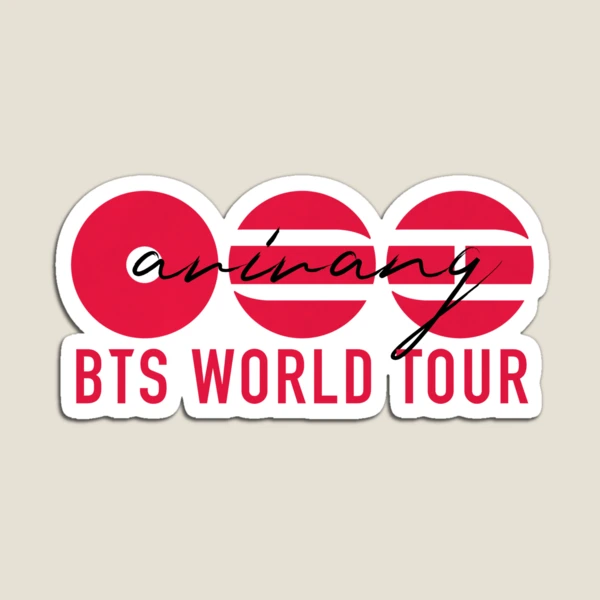 BTS ARIRANG - red and black - bts world tour 2026