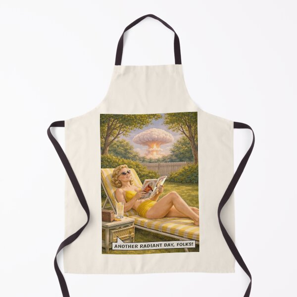 Item preview, Another Radiant Day, Folks! Atomic Bomb Sunbathing Joke designed and sold by Maljonic.