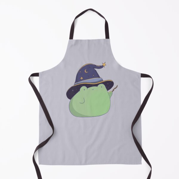 Item preview, Cute Silly Frog Wizard designed and sold by ShyHomebodyClub.